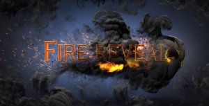 Fire Reveal Video Displays template preview