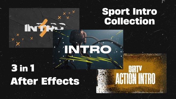 Videohive Sport Intro Collection Openers template preview