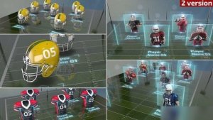 Videohive American Football Lineup Openers template preview
