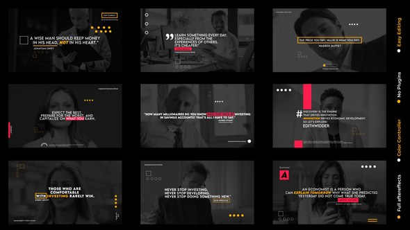 Videohive Corporate Visual Titles Titles template preview