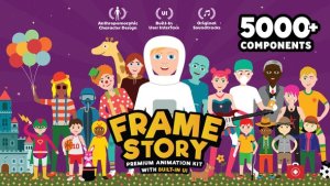 Videohive FrameStory I Explainer Character Animation Toolkit with Built In UI Product Promo template preview