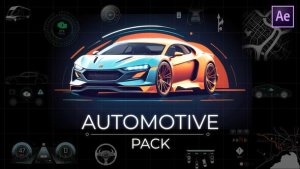 Videohive Automotive Pack Infographics template preview