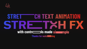 Text Animation Elements template preview