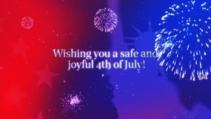 Videohive 4th Of July Message Openers template preview