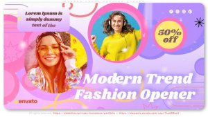 Videohive Modern Trend Fashion Opener Openers template preview