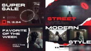 Videohive Fashion Urban Promo 47996072 Openers template preview