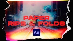 Videohive Paper Rips & Folds Transitions VOL. 2 | After Effects Elements template preview