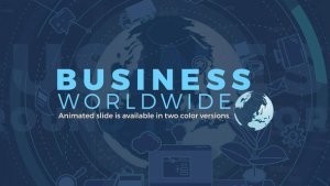 Business Worldwide Video Displays template preview