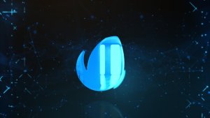 Plexus Glitch Logo Video Displays template preview