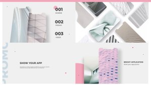 Videohive Bright App Screens Presentation Product Promo template preview