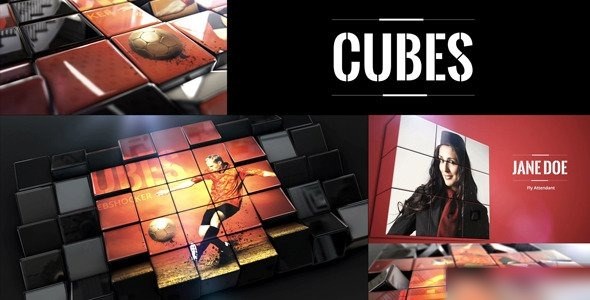 Videohive Cubes 11420742 - After Effects Project