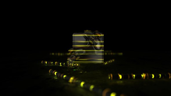 Videohive Glow Sticks Logo Reveal Logo Stings template preview