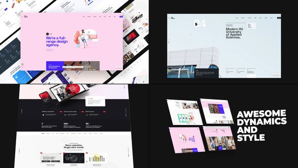 Videohive Fast Website Promo v2.0 Product Promo template preview