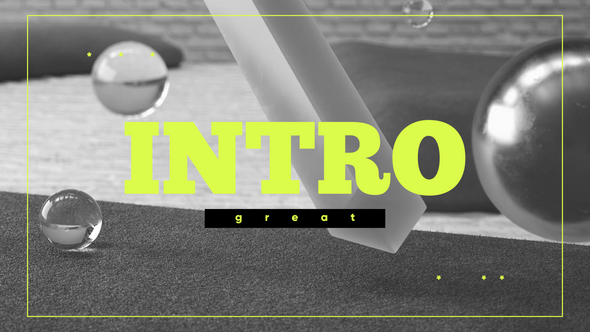 Videohive Fresh Intro | After Effects Elements template preview