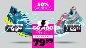 Combo SALE - Online Market Video Displays template preview
