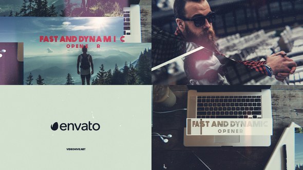 Multi Screen - Split Screen Video Displays template preview