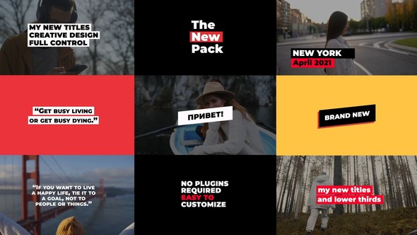 Videohive Auto Resize Titles | AE Titles template preview