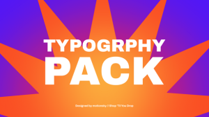 Videohive 9 Typography Clearance Pack | After Effects Titles template preview
