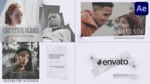 Videohive Handmade Collage Slideshow for After Effects Openers template preview