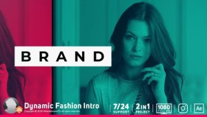 Videohive Fashion Intro Openers template preview