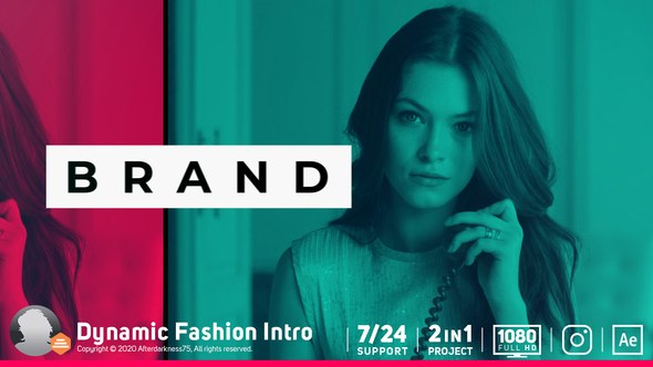 Videohive Fashion Intro Openers template preview
