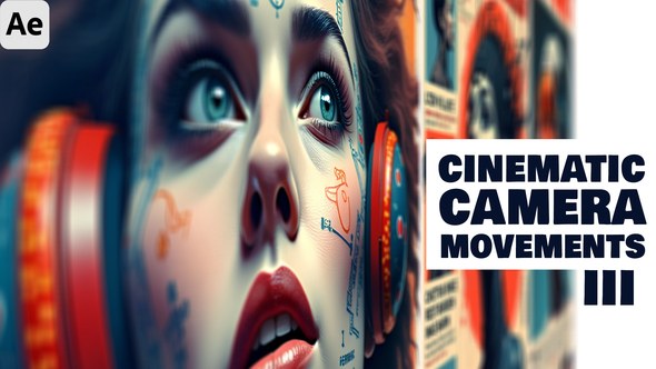 Videohive Cinematic Camera Movements 3 Video Displays template preview