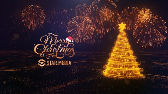 Videohive Christmas Logo Winter Holiday Logo Stings template preview