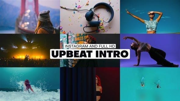 Videohive Upbeat Intro Openers template preview