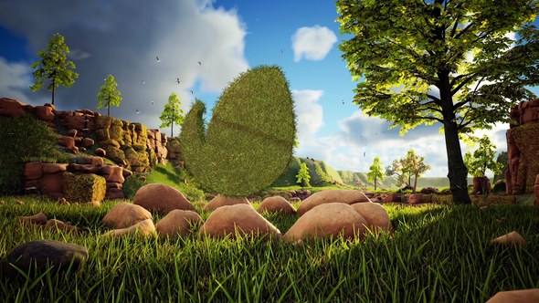Videohive Pure Nature Logo Reveal Logo Stings template preview
