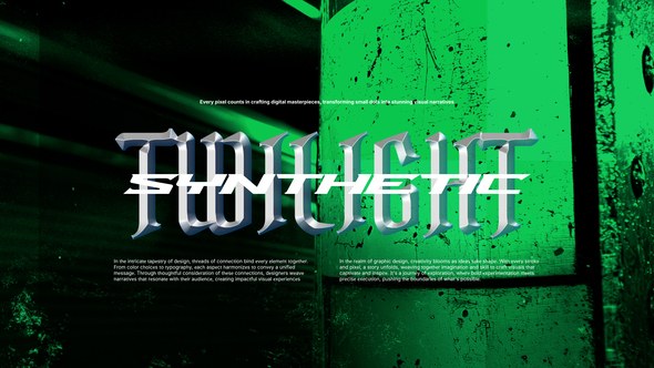 Videohive Gothic Titles Titles template preview