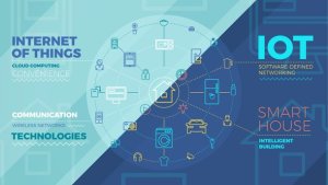 Internet Of Things And Smart Home Infographics Video Displays template preview