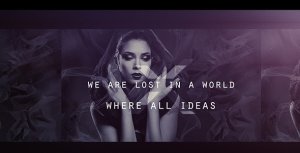 Glitch Trailer Video Displays template preview