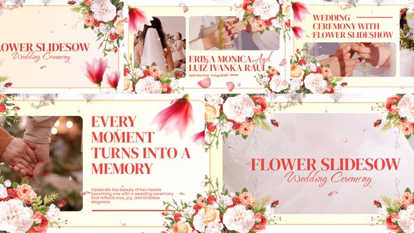 Videohive Flower Slideshow 59632734 Elements template preview