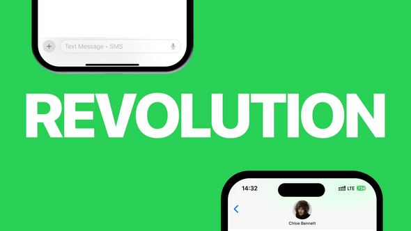 Videohive Phone 16 Mockup Messenger Product Promo template preview