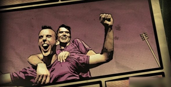 Videohive Soccer Comics Vintage & Modern Openers template preview