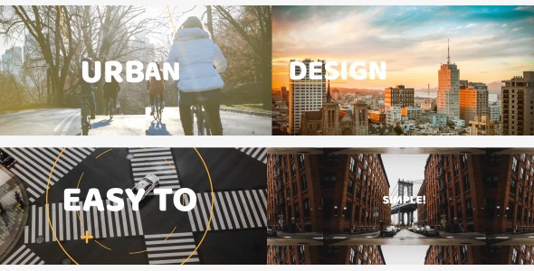 Videohive Urban Opener 21508197 Video Displays template preview