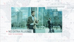 Videohive Technological Corporate Slideshow Video Displays template preview