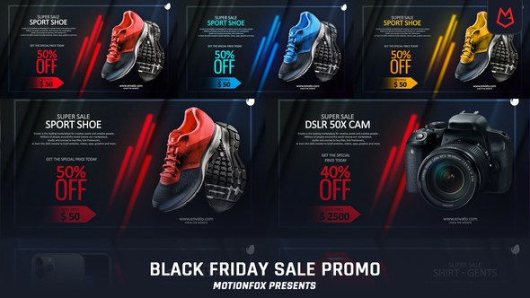 Videohive Black Friday Super Sale Promo Product Promo template preview
