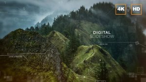 Digital Slideshow 4K Video Displays template preview