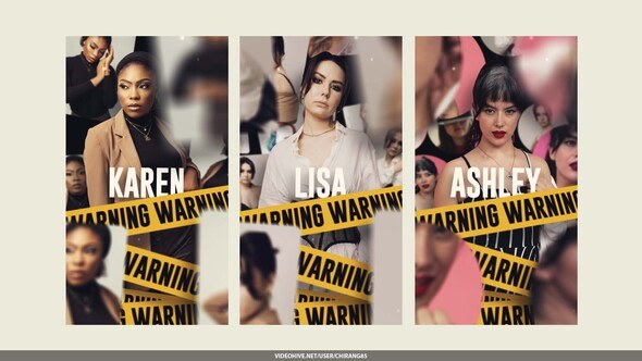 Videohive Photo Gallery Warning Stories Elements template preview