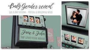 Videohive Baby Gender Reveal : Girl or Boy? Openers template preview