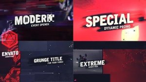 Videohive Action Demo Reel Openers template preview