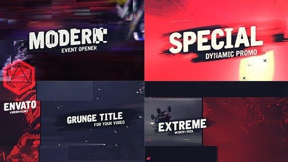 Videohive Action Demo Reel Openers template preview