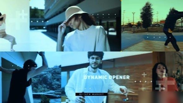 Videohive Dancing Intro Openers template preview