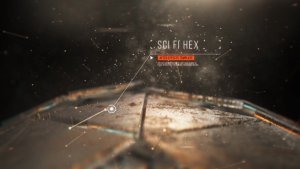 Videohive Sci Fi Hex Openers template preview