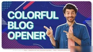Videohive Inspiring Youtube Blog Intro Openers template preview