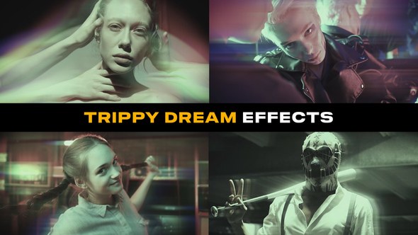 Trippy Dream Effects | Premiere Pro Premiere Pro template preview
