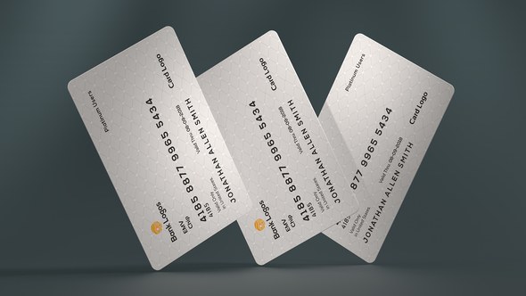 Videohive Credit Card Mockup 53804234 Product Promo template preview