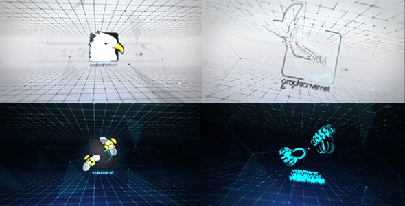 Videohive Broadcast Business Logo Opener Logo Stings template preview