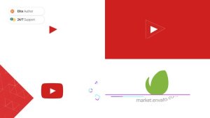 Clean Youtube Logo Video Displays template preview
